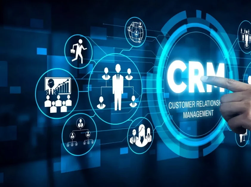 Скріншот CRM — основний екран